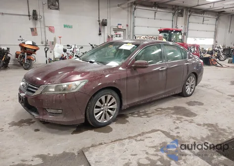 2013 Honda Accord Sdn Ex-L from USA, damaged, VIN 1HGCR2F86DA039320